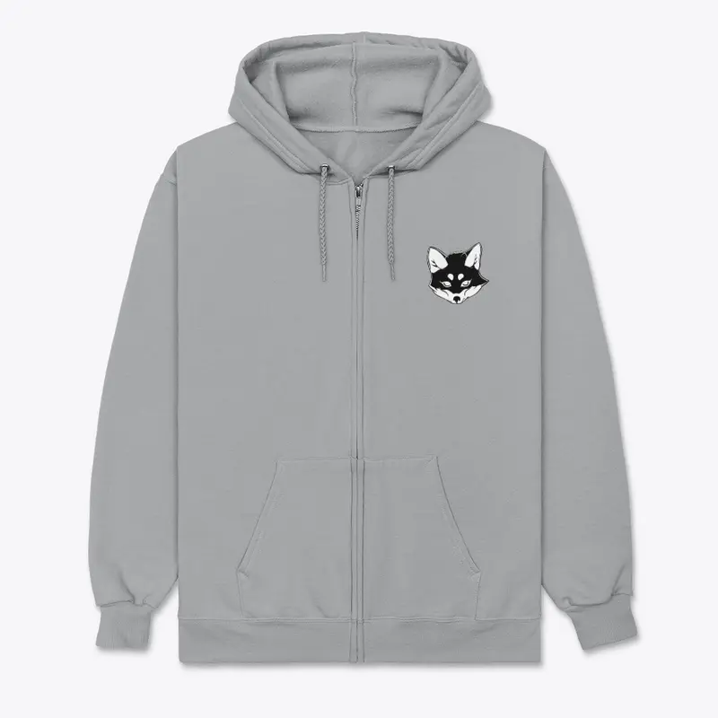 Willow Logo Unisex Zip-Up Hoodie