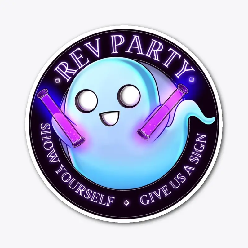 REV PARTY DIE-CUT VINYL DECAL